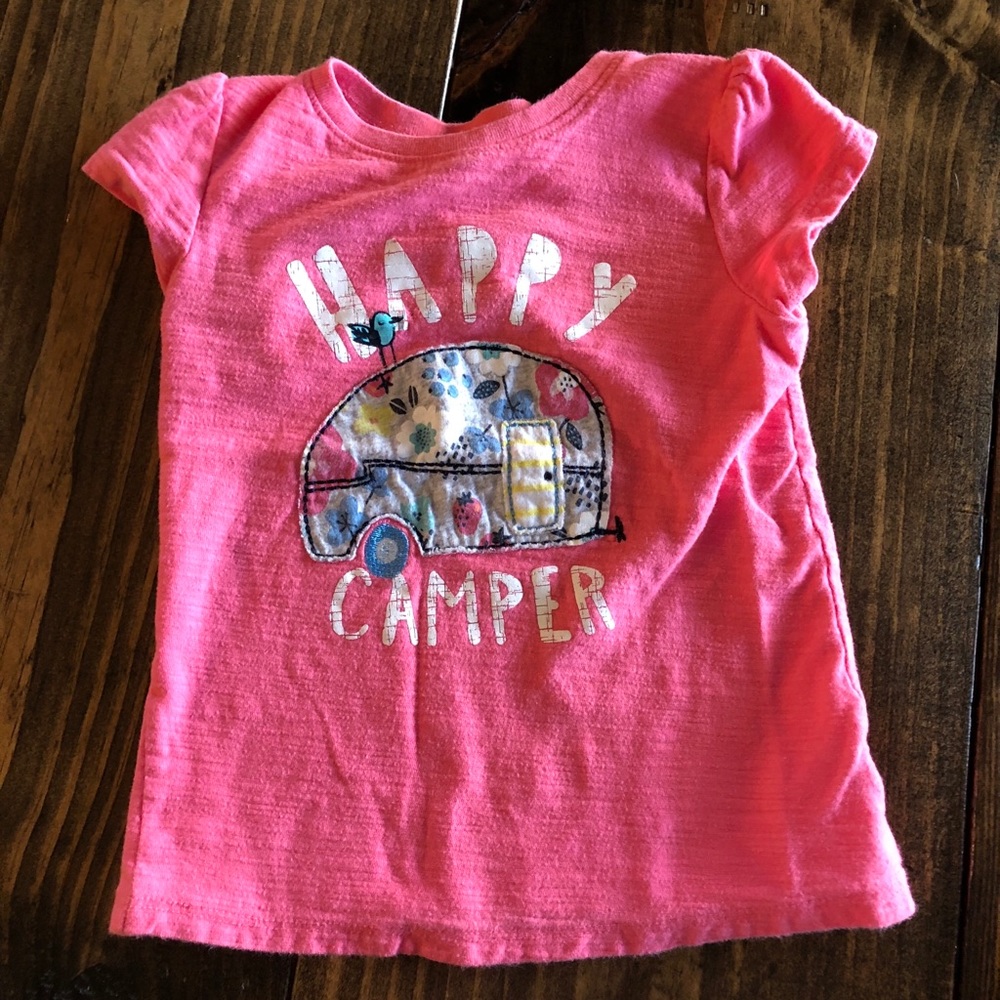 Jumping Beans Happy Camper Top Size 3